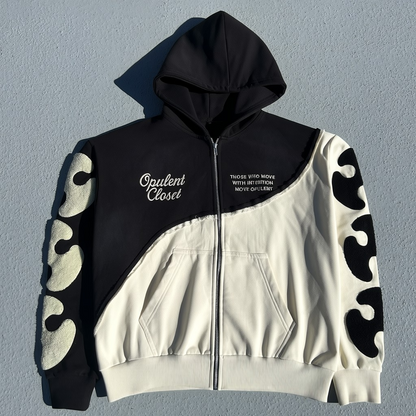 Foundation Zip Hoodie-Cream